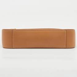 Saint Laurent Tan Leather LE 5 À 7 Shoulder Bag