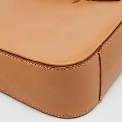 Saint Laurent Tan Leather LE 5 À 7 Shoulder Bag