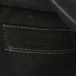 Saint Laurent Black Leather Uptown Pouch