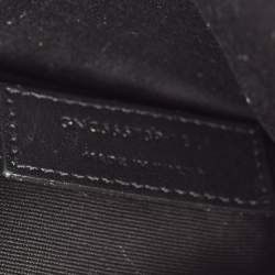 Saint Laurent Beige Leather Uptown Pouch