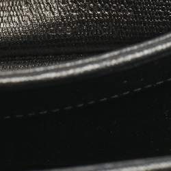 Saint Laurent Black Leather Medium Chyc Flap Bag