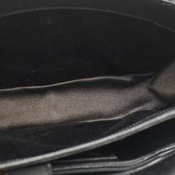 Saint Laurent Black Leather Medium Chyc Flap Bag