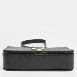 Saint Laurent Black Leather Medium Chyc Flap Bag