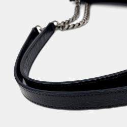 Saint Laurent Paris Black Leather Niki Shopping Bag Medium