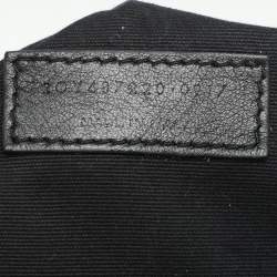 Pre Owned Saint Laurent Black Y Quilted Leather Loulou Backpack