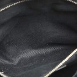 Pre Owned Saint Laurent Black Y Quilted Leather Loulou Backpack