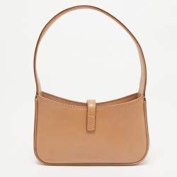 Saint Laurent Tan Leather Mini LE 5 À 7 Bag
