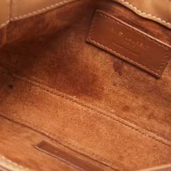 Saint Laurent Tan Leather Mini LE 5 À 7 Bag