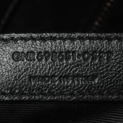 Saint Laurent Black Quilted Leather Maxi Icare Shopping Tote