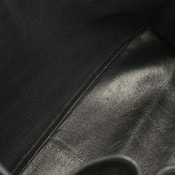 Saint Laurent Black Leather Large Rive Gauche Tote