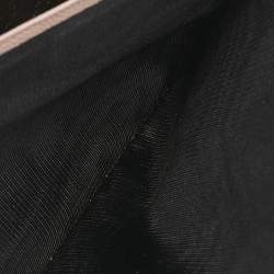 Saint Laurent Light Pink Matelassé Leather Cassandre Wallet On Chain