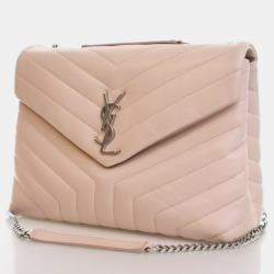 Saint Laurent Loulou Medium Quilted Leather Shoulder Bag