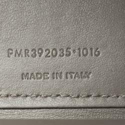 Saint Laurent Grey Croc Embossed Leather Nano Classic Sac De Jour Tote
