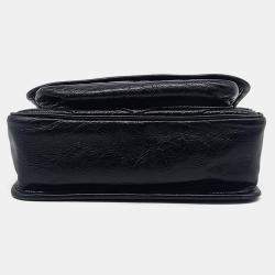 Saint Laurent Paris Black Leather Niki Baby Chain Shoulder Bag