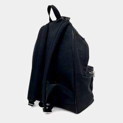 Saint Laurent Paris Black Fabric City Backpack