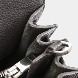 Saint Laurent Paris Sac de Jour Gray Calfskin Leather Tote Bag
