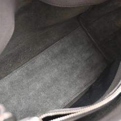 Saint Laurent Paris Sac de Jour Gray Calfskin Leather Tote Bag