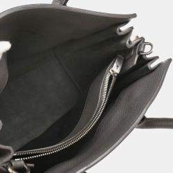 Saint Laurent Paris Sac de Jour Gray Calfskin Leather Tote Bag