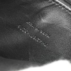 Saint Laurent Black Suede Baby Cabas 2way Handbag