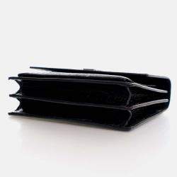Saint Laurent Medium Calfskin Embossed Sunset Flap Bag