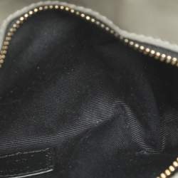 Saint Laurent Taupe Matelassé Leather Toy Loulou Crossbody Bag