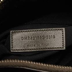Pre Owned Saint Laurent Olive Green Leather Baby Classic Sac De Jour Tote