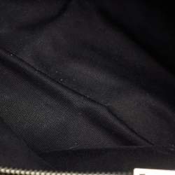 Saint Laurent Dark Grey Matelassé Leather Medium Loulou Shoulder Bag
