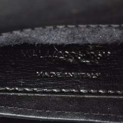 Pre Owned Saint Laurent Black Leather Medium Sunset Shoulder Bag