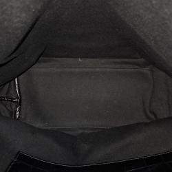 Pre Owned Saint Laurent Paris Black Leather Sac De Jour Supple Backpack