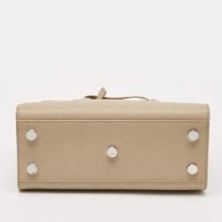 Pre Owned حقيبة يد سان لوران نانو كلاسيك ساك دي جور جلد بيج