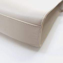 Pre Owned Saint Laurent Manhattan Medium Calfskin Leather Shoulder Bag