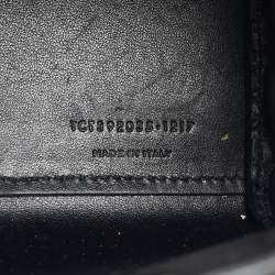 Pre Owned Saint Laurent Black Croc Embossed Leather Nano Classic Sac De Jour Tote