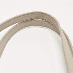 Pre Owned Saint Laurent Beige Leather Shopper Tote