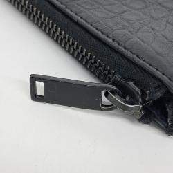 Pre Owned Saint Laurent Paris Black Leather Clutch