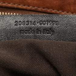 Pre Owned Yves Saint Laurent Brown Pebbled Leather Easy Y Satchel