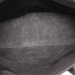 Pre Owned Saint Laurent Grey Croc Embossed Leather Baby Classic Sac De Jour Tote