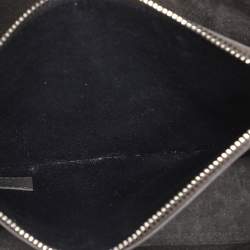 Pre Owned Saint Laurent Grey Croc Embossed Leather Baby Classic Sac De Jour Tote