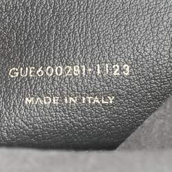 Pre Owned حقيبة تسوق شرق/غرب سان لوران جلد رمادي عاصف بحجم كبير