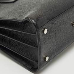 Pre Owned Saint Laurent Black Leather Small Classic Sac De Jour Tote