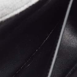 Pre Owned Saint Laurent Grey Jersey Fabric Medium Jamie Shoulder Bag