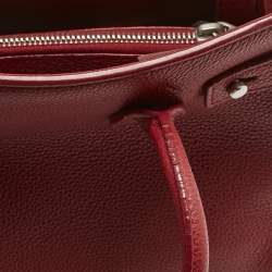 Pre Owned Saint Laurent Red Leather Baby Classic Sac De Jour Tote