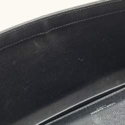 Pre Owned Saint Laurent Black Leather Medium Kate Tassel Shoulder Bag