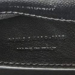 Pre Owned Saint Laurent Black Leather Medium Kate Tassel Shoulder Bag