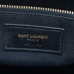 Pre Owned Saint Laurent Brown Leather Small Classic Sac De Jour Tote