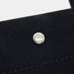 Pre Owned Saint Laurent Paris Black Fabric  Rive Gauche Tote Bag