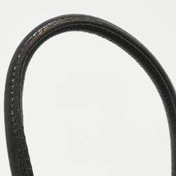 Pre Owned Saint Laurent Black Croc Embossed Leather Baby Classic Sac De Jour Tote