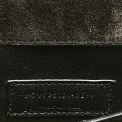 Pre Owned Saint Laurent Gold Leather Chrissie Shoulder Bag