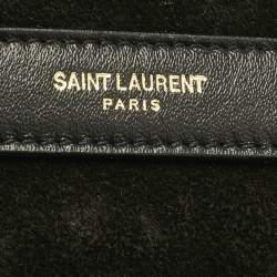 Pre Owned Saint Laurent Gold Leather Chrissie Shoulder Bag