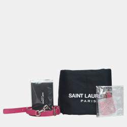 Pre Owned Saint Laurent Paris Grained Nano Sac De Jour Satchel Bag