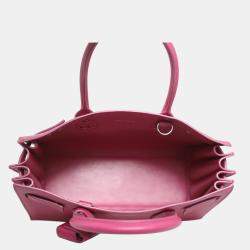 Pre Owned Saint Laurent Paris Grained Nano Sac De Jour Satchel Bag